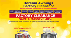 Desktop Screenshot of doremafactoryclearance.co.uk